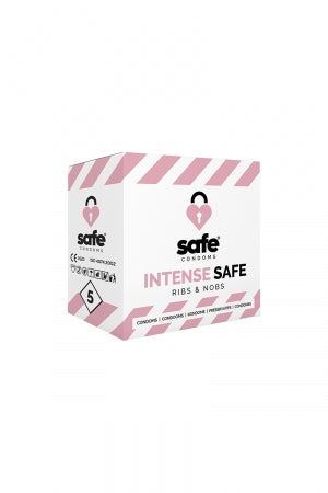 5 préservatifs Safe Intense