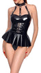 Body avec jupe VINYL BODY SKIRT Noir