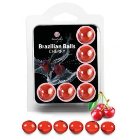 Boules de massage Brazilian Balls Cerise x6