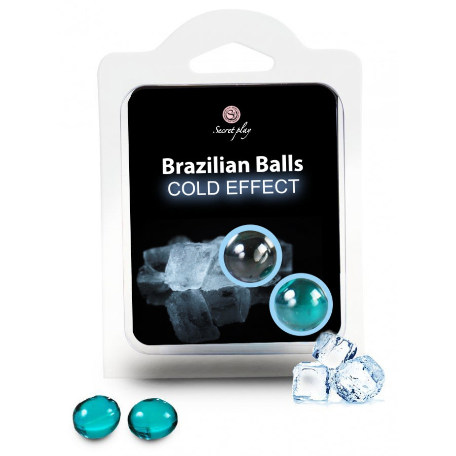 Boules de massage BRAZILIAN BALLS Effet froid x2