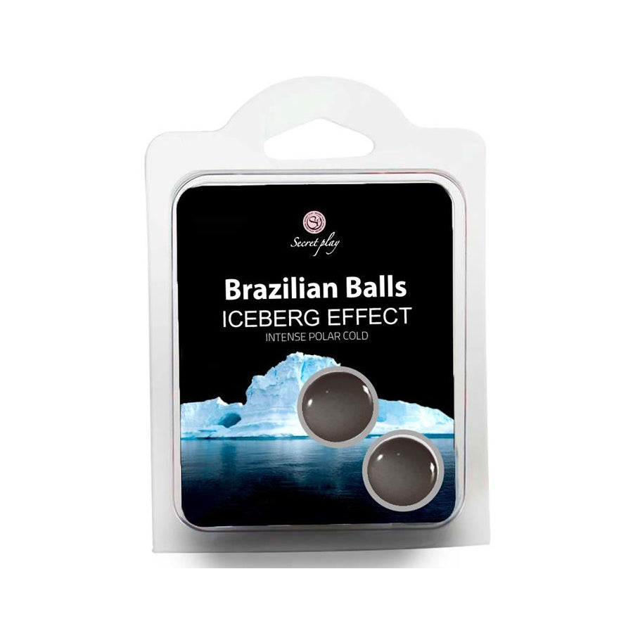 Boules de massage Brazilian Balls Effet Iceberg x2