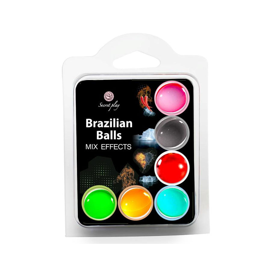 Boules de massage Brazilian Balls Effets variés x6