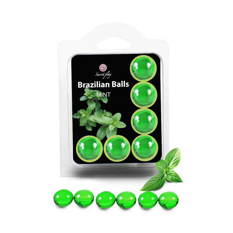Boules de massage Brazilian Balls Menthe x6