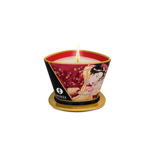 Bougie de massage Shunga ROMANCE Fraise 170mL