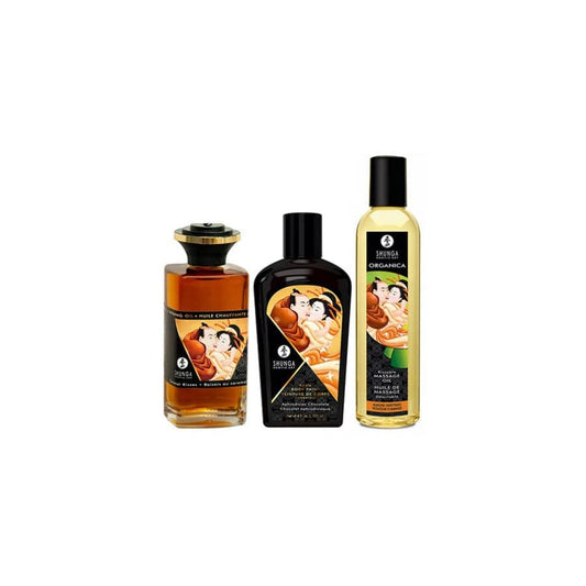 Coffret Shunga 6 Pièces Sweet Kisses Parfums Sucrés