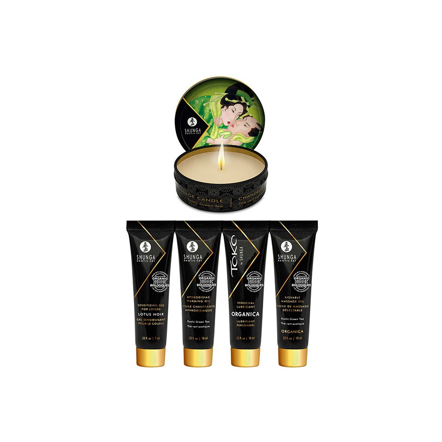 Coffret Shunga Secret de Geisha - Thé vert exotique