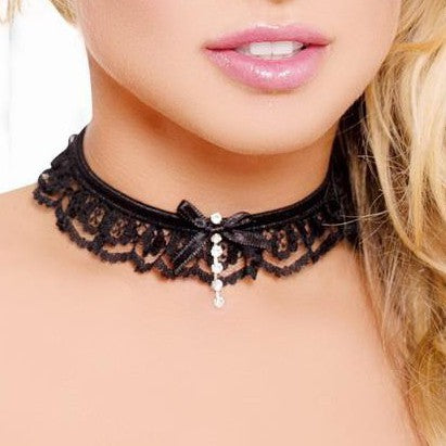 Collier Acilia - Noir