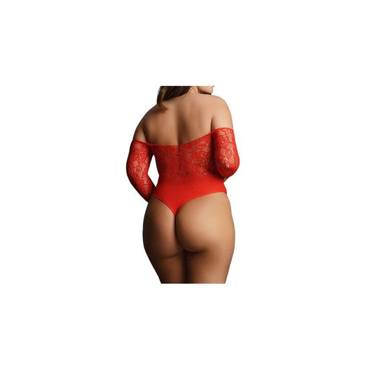 Body CROTCHLESS Rouge