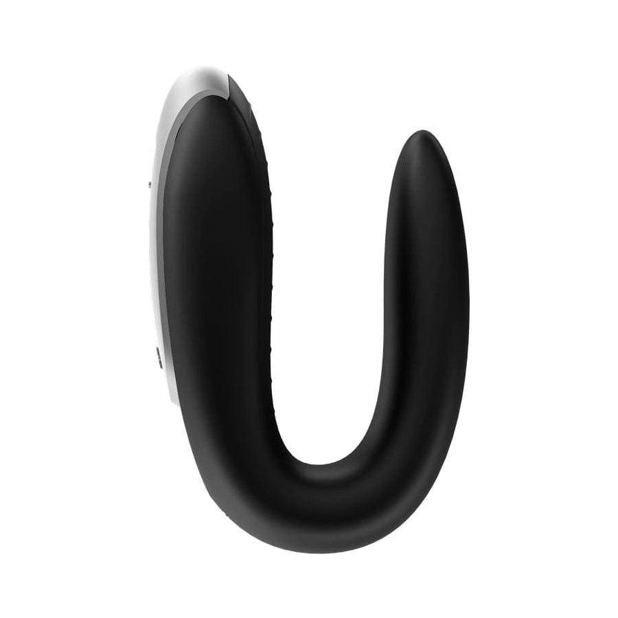 Double stimulateur connecté Double Fun Satisfyer Noir