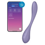 Vibromasseur Flex 5+ Connect App Satisfyer Mauve - Vignette | Adopt1toy