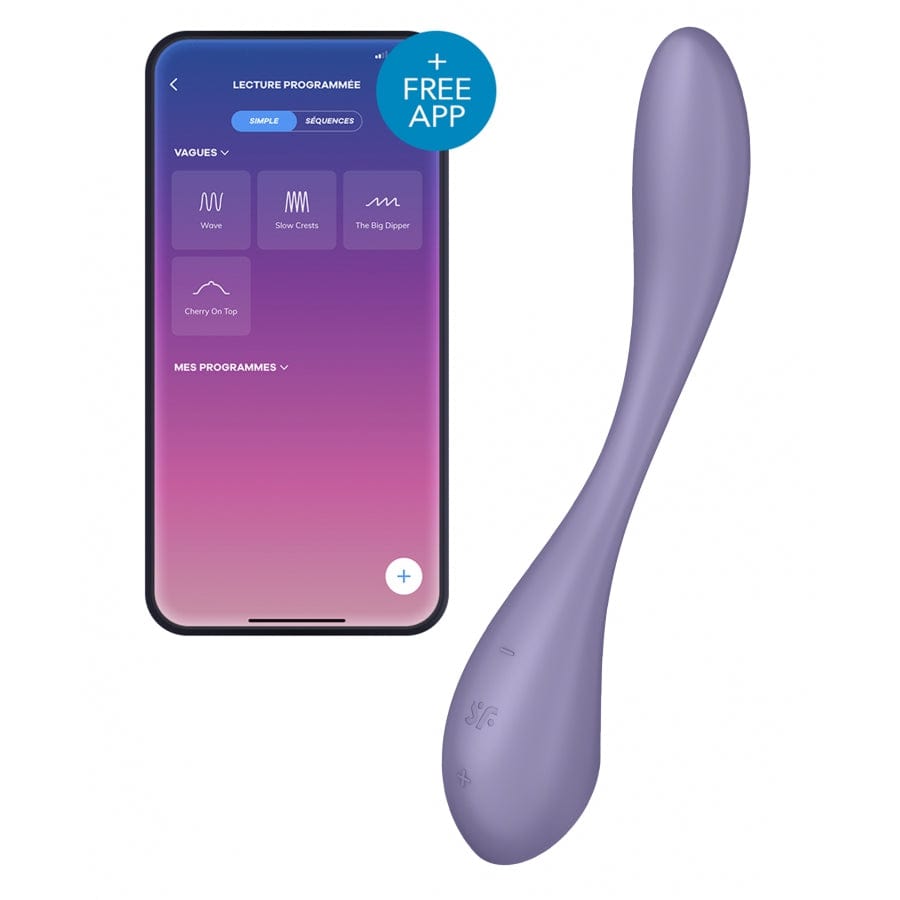 Vibromasseur Flex 5+ Connect App Satisfyer Mauve