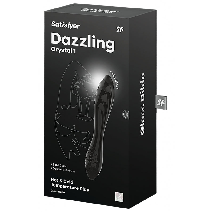 Dildo en verre Dazzling Crystal 1 Satisfyer