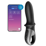 Gode vibrant avec poignée Hot Passion Satisfyer 9 x 3.5cm - Vignette | Adopt1toy