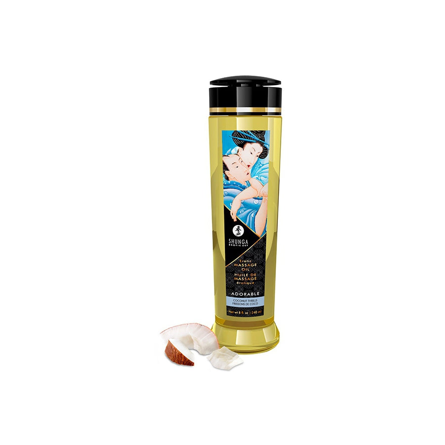 Huile de massage Adorable Frissons de Coco 240mL