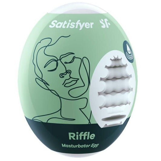 SATISFYER - OEUF DE MASTURBATEUR RIFFLE