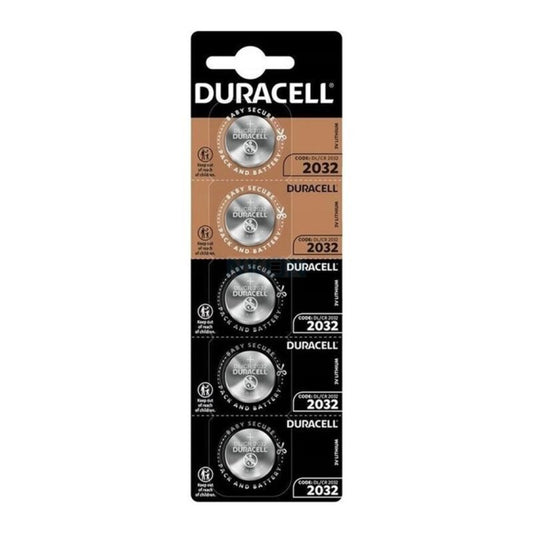 DURACELL - PILE BOUTON LITIO CR2032 3V 5 UNIT?