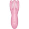 SATISFYER - APPLICATION VIBRATEUR THREESOME 4 ROSE