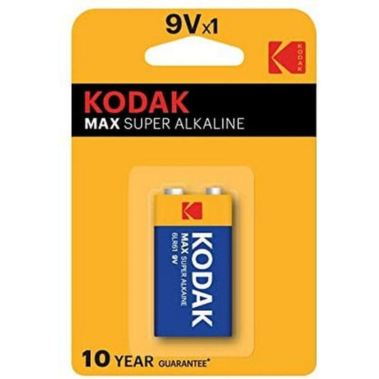 Pile Alkaline 9V KODAK MAX : L'énergie qui fait bouger vos jouets !