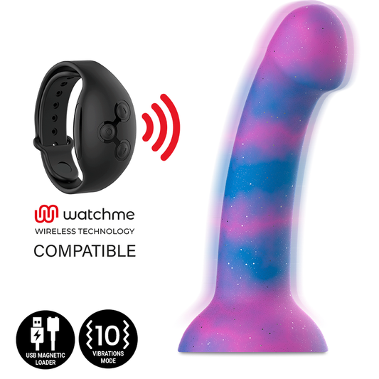 MYTHOLOGY - DION GALACTIC DILDO M - VIBRATEUR WATCHME TECHNOLOGIE SANS FIL COMPATIBLE