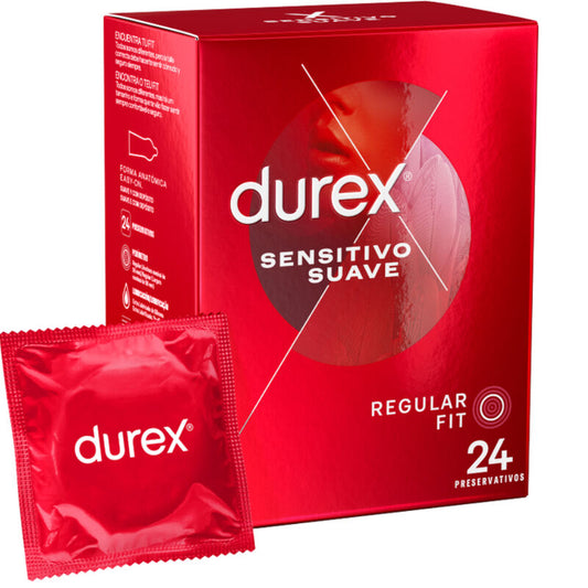 DUREX - DOUX ET SENSIBLE 24 UNITÉS