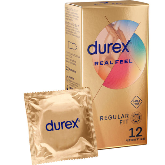 DUREX - REAL FEEL 12 UNITÉS