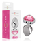 INTENSE - PLUG ANAL EN MÉTAL ALUMINIUM COEUR ROSE TAILLE S