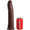 KING COCK - ELITE GODE RÉALISTE EN SILICONE 28 CM MARRON