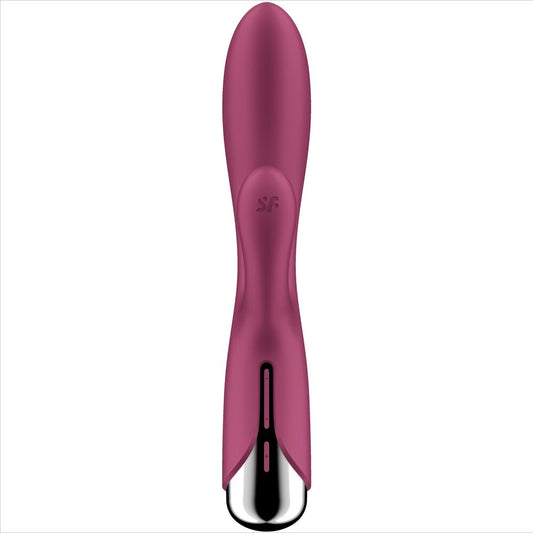 SATISFYER - SPINNING RABBIT 1 CLITORIS ET STIMULATION DU POINT G ROUGE