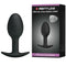 PRETTY LOVE - PLUG ANAL EN SILICONE 6.5 CM NOIR