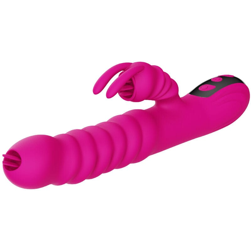 Vibromasseur Rabbit Double Langue Armony : Plaisir et Chaleur