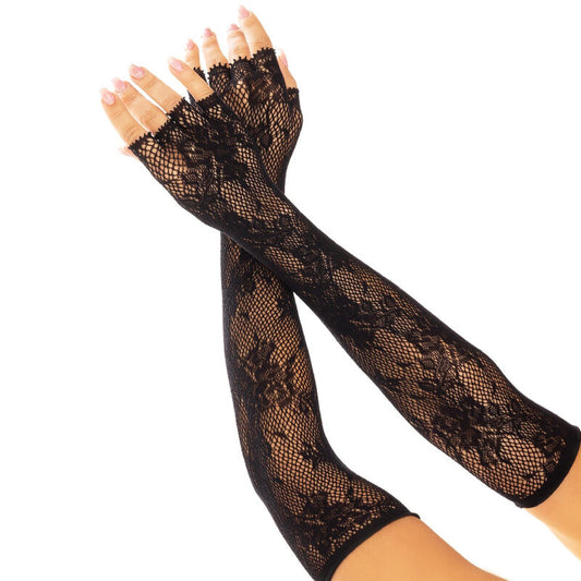 Gants Floraux Sensuels sans Doigts