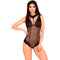 Body Sensuel en Tulle et Dentelle Noire