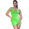 Robe Sexy Sans Couture en Vert