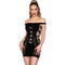 Robe Noire Sensuelle sans Coutures