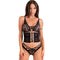 Ensemble Lingerie Sexy 3 Pièces Noir