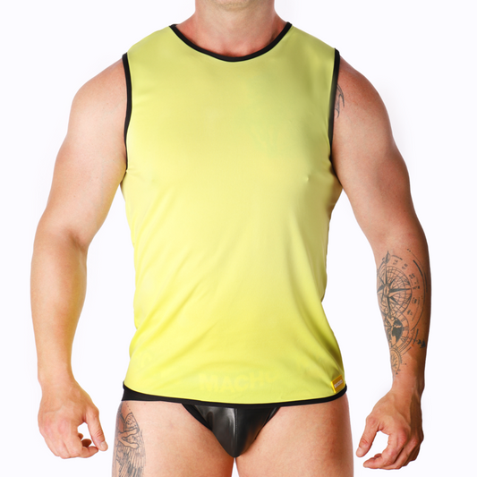 T-SHIRT JAUNE SENSUEL