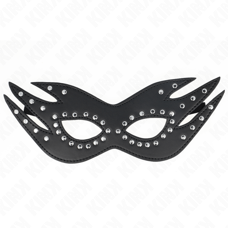 Masque en Cuir KINK à Rivets - Élégance et Mystère