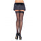 LEG AVENUE - COLLANTS AVEC COUTURE ET DENTELLE SUR LE DESSUS