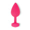 G-VIBE - FUNTOYS GPLUG VIBRATEUR ANAL RECHARGEABLE PETIT ROSE NÉON 3CM