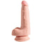 KING COCK - GODE TRIPLE DENSITÉ 13 CM AVEC TESTICULES