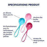 Kit de 3 boules de geisha - Satisfyer - Vignette | Adopt1toy