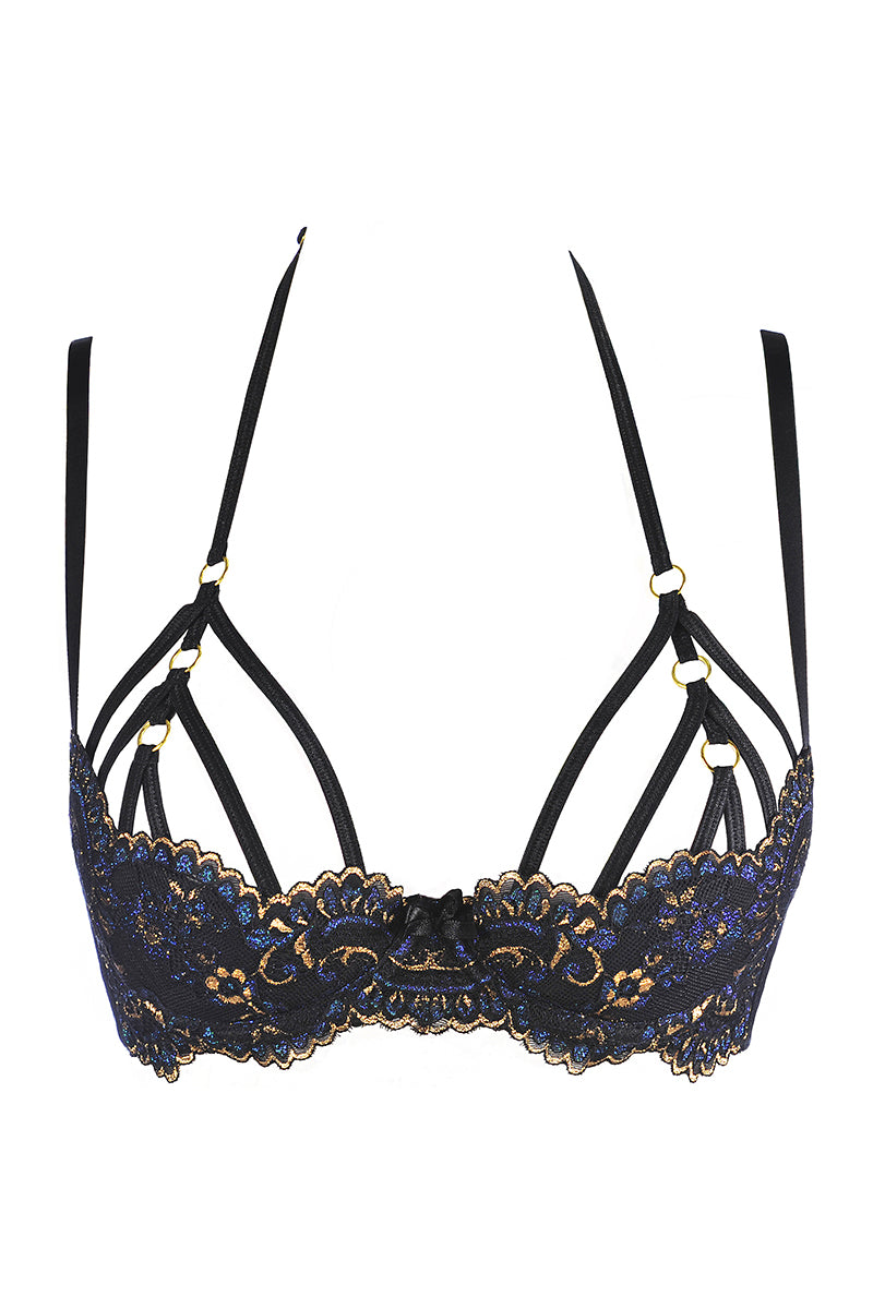 Soutien-gorge dentelle Noir V - Axami