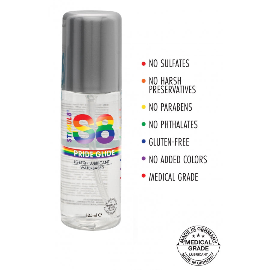 Lubrifiant Eau Stimul8 pride 125ml