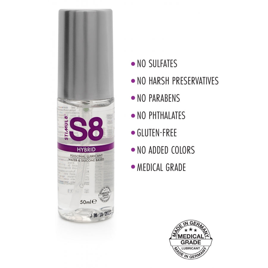 Lubrifiant hybride S8 NATURAL 50mL