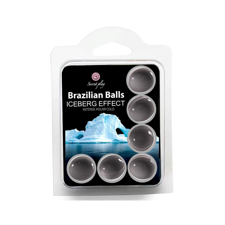 Boules de massage Brazilian Balls Effet Iceberg x6