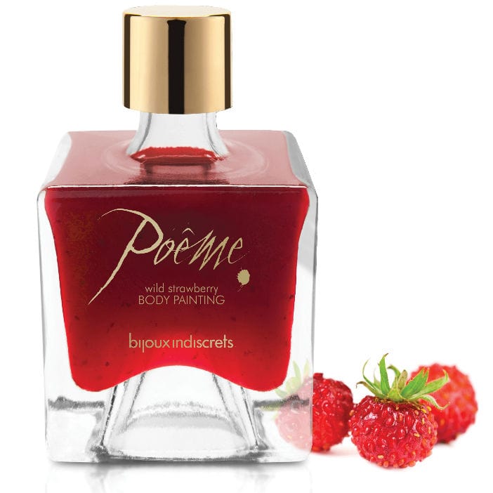 peinture corporelle comestible fraise bijoux indiscrets