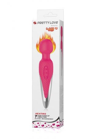 Vibromasseur wand chauffant