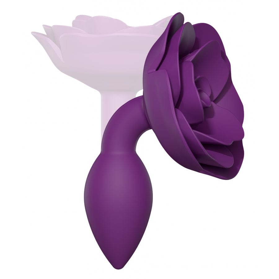 plug-anal-bijou-open-roses-s-8-x-29cm-violet