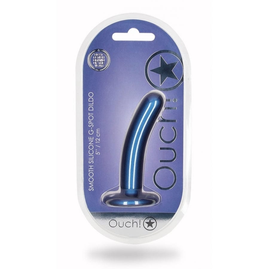 Plug Smooth G-Spot Bleu