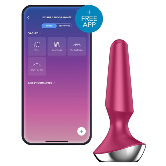 Plug anal vibrant connecté Ilicious 2 Satisfyer 10 x 3cm Violet